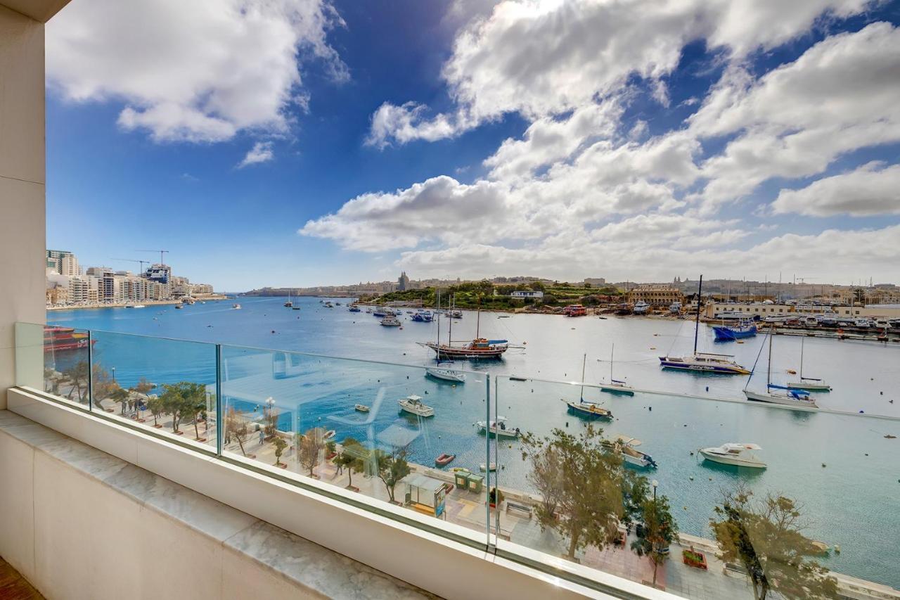 Luxe Apartment With Valletta And Harbour Views Σλιέμα Εξωτερικό φωτογραφία