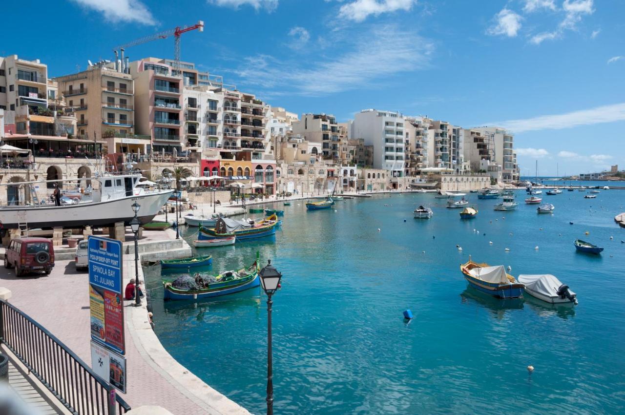 Luxe Apartment With Valletta And Harbour Views Σλιέμα Εξωτερικό φωτογραφία